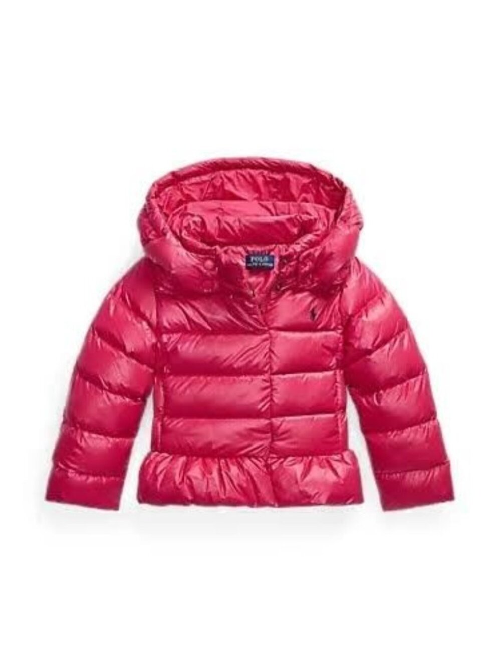 Ralph Lauren Water-Repellant Down Peplum Jacket